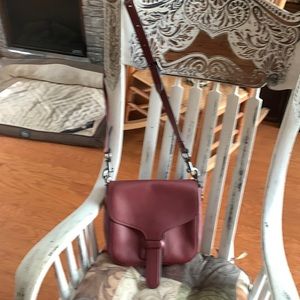 Gorgeous Burgundy Coach Limited Edition Courier Bag